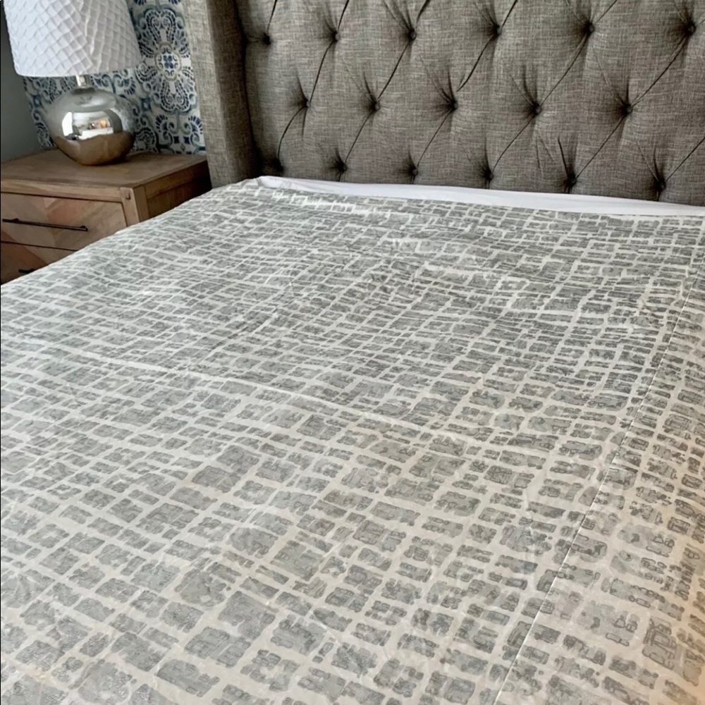 West Elm Queen Duvet Cover